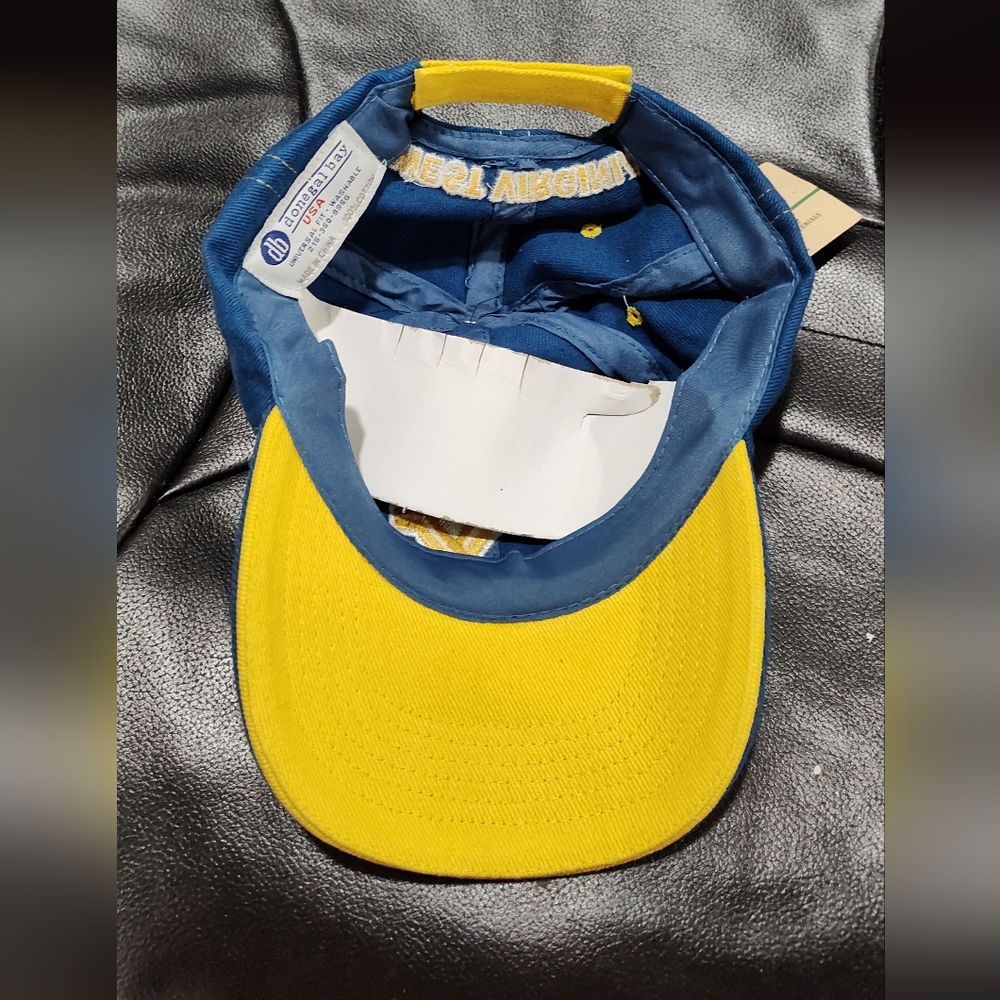 NWT - West Virginia Mountaineers Officially Licensed Baseball Hat Cap, OS - Picture 8 of 9